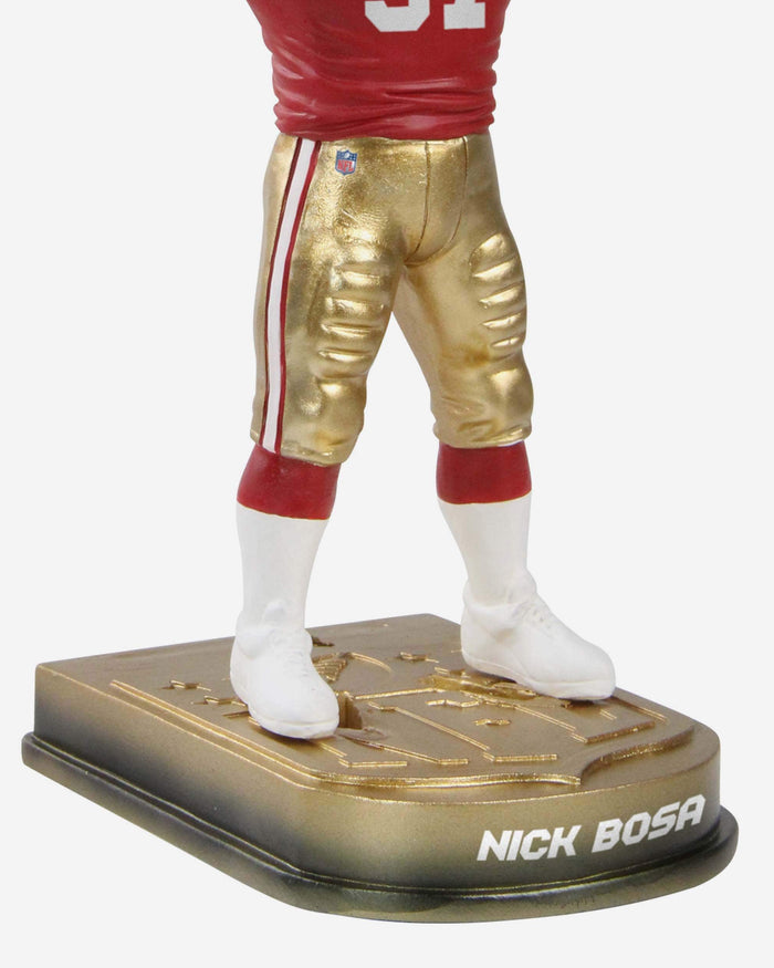 Nick Bosa San Francisco 49ers 2019 Rookie Of The Year & Defensive Rookie Of The Year Bobblehead FOCO - FOCO.com