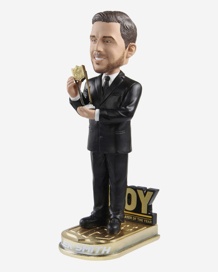 Alex Smith Washington Commanders Comeback Player Of The Year Bobblehead FOCO - FOCO.com