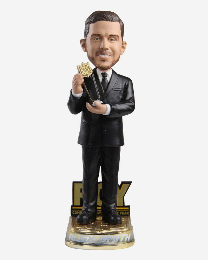 Alex Smith Washington Commanders Comeback Player Of The Year Bobblehead FOCO - FOCO.com