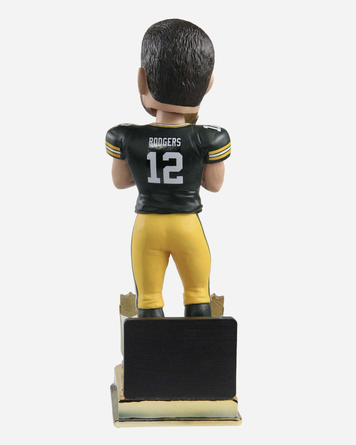 Aaron Rodgers Green Bay Packers 3x MVP Bobblehead FOCO - FOCO.com