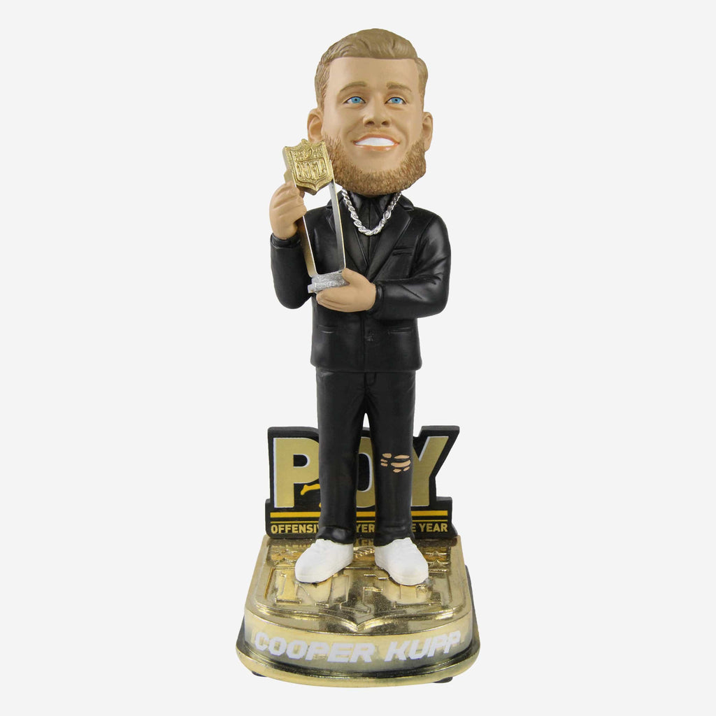 Cooper Kupp Los Angeles Rams 2021 Offensive Player Of The Year Bobblehead FOCO - FOCO.com