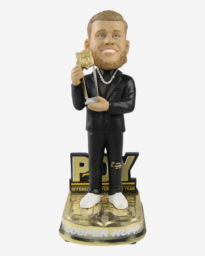 Cooper Kupp Los Angeles Rams 2021 Offensive Player Of The Year Bobblehead FOCO - FOCO.com