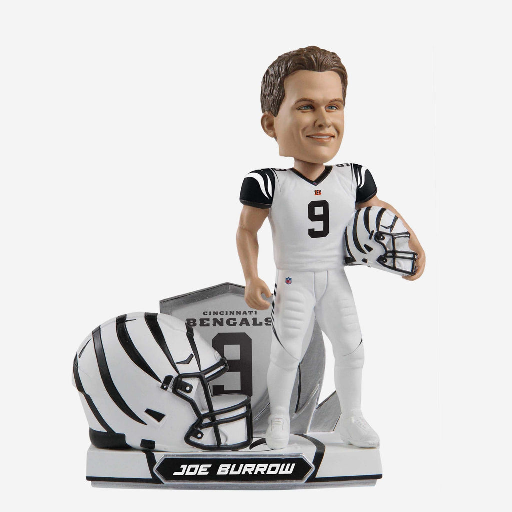 Joe Burrow Cincinnati Bengals 2022 Alternate Helmet Bobblehead FOCO - FOCO.com