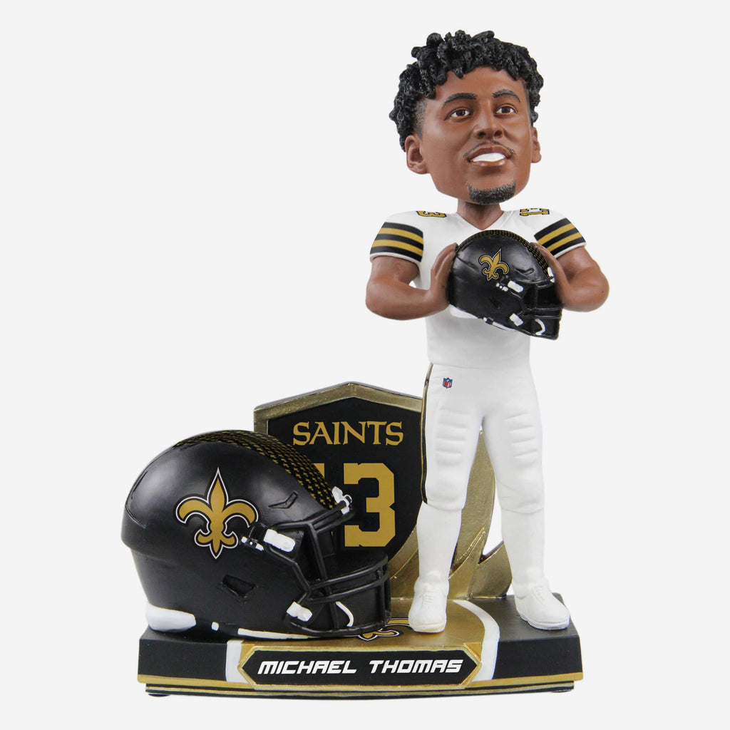 Michael Thomas New Orleans Saints Alternate Helmet Bobblehead FOCO - FOCO.com