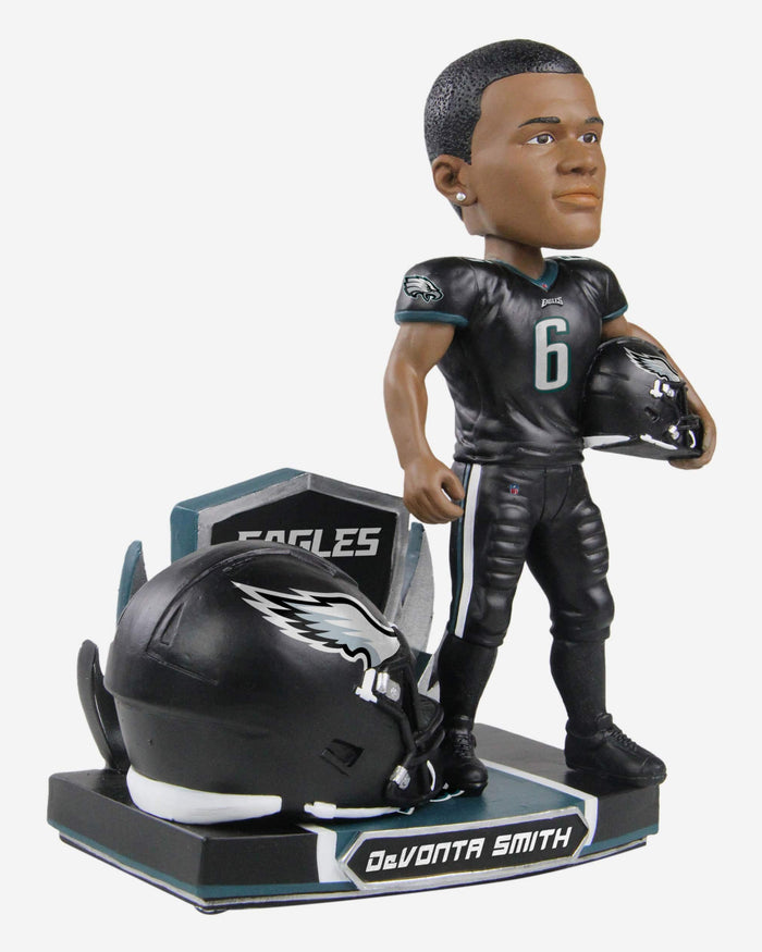 Devonta Smith Philadelphia Eagles 2022 Alternate Helmet Bobblehead FOCO - FOCO.com