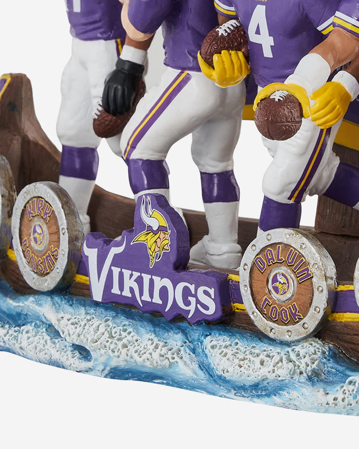 Minnesota Vikings Biggest Comeback In NFL History Mini Bobblehead Scene FOCO - FOCO.com