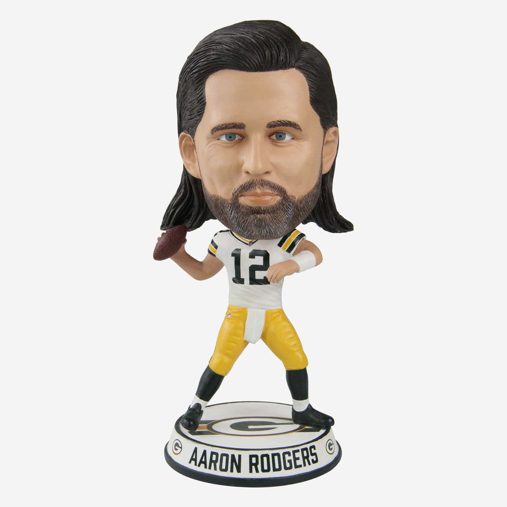 Aaron Rodgers Green Bay Packers Variant Bighead Bobblehead FOCO - FOCO.com