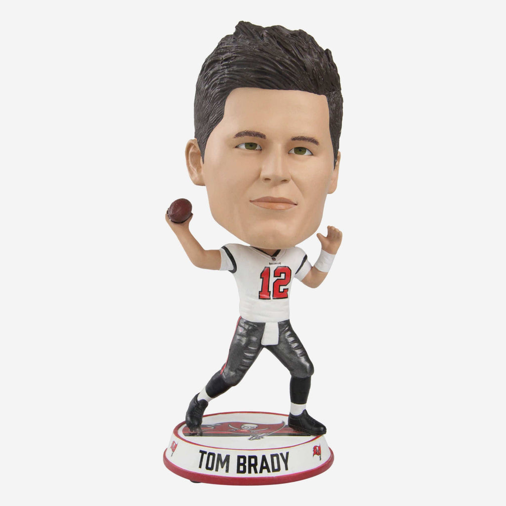Tom Brady Tampa Bay Buccaneers Variant Bighead Bobblehead FOCO - FOCO.com