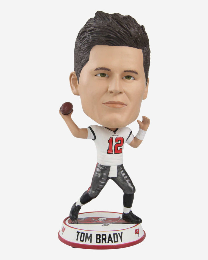 Tom Brady Tampa Bay Buccaneers Variant Bighead Bobblehead FOCO - FOCO.com