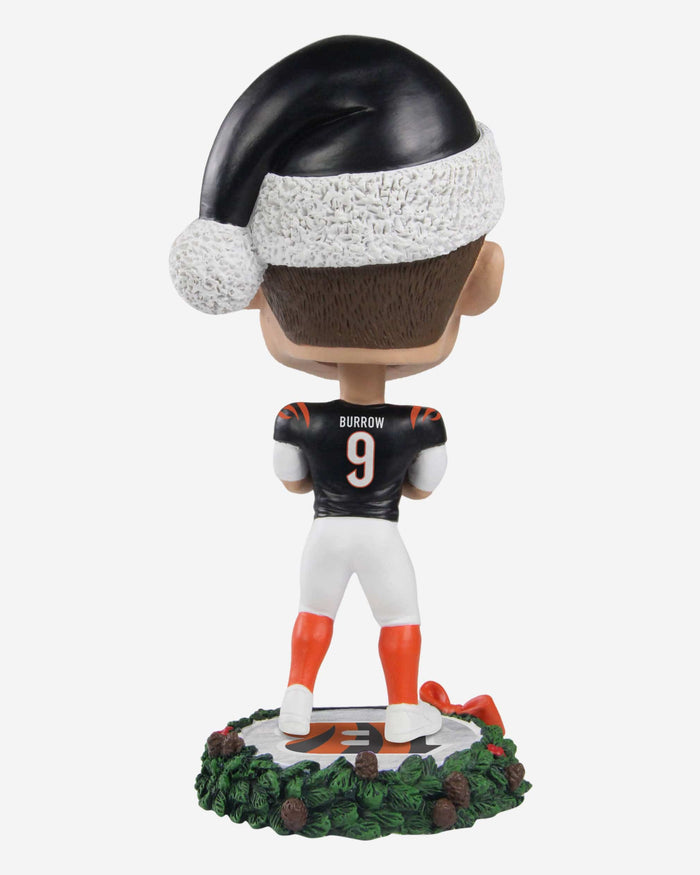 Joe Burrow Cincinnati Bengals Holiday Wreath Bighead Bobblehead FOCO - FOCO.com