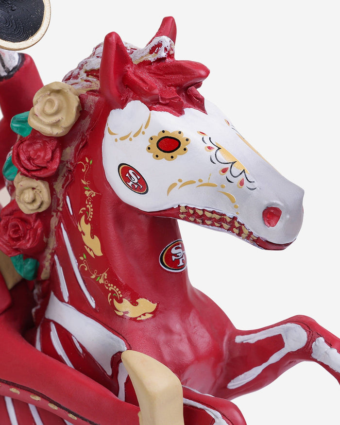 San Francisco 49ers Calavera Bobblehead FOCO - FOCO.com