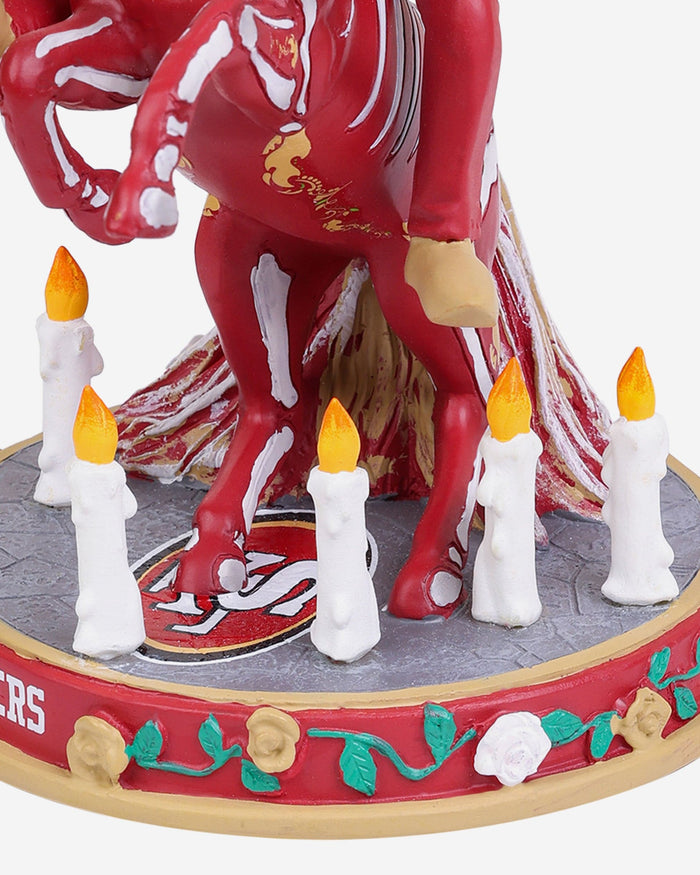 San Francisco 49ers Calavera Bobblehead FOCO - FOCO.com