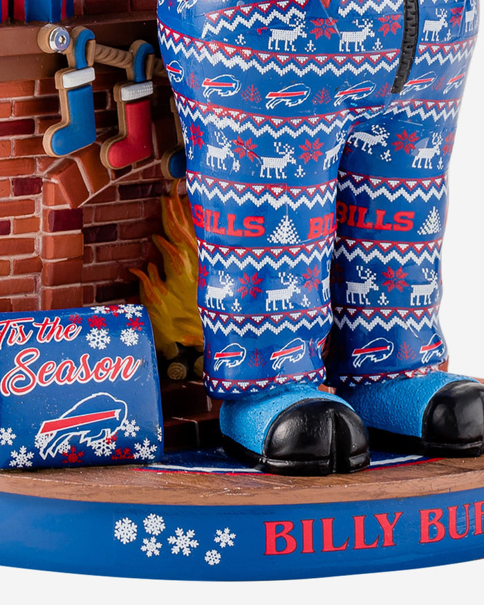 Billy Buffalo Bills Holiday Mascot Bobblehead FOCO - FOCO.com