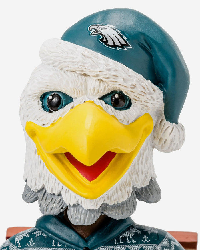 Swoop Philadelphia Eagles Holiday Mascot Bobblehead FOCO - FOCO.com
