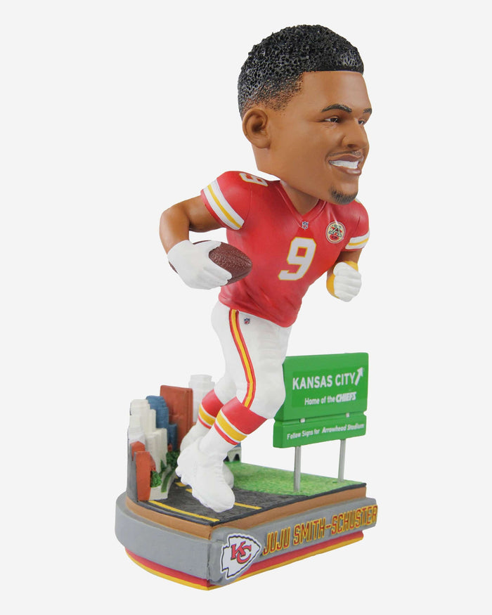 Juju Smith-Schuster Kansas City Chiefs Next Stop Bobblehead FOCO - FOCO.com