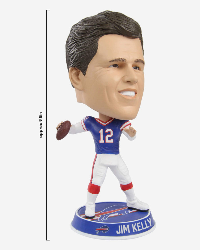 Jim Kelly Buffalo Bills Bighead Bobblehead FOCO - FOCO.com