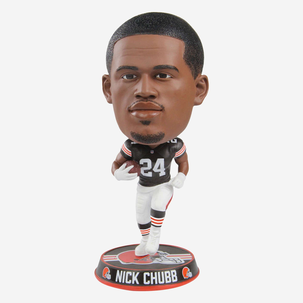 Nick Chubb Cleveland Browns Bighead Bobblehead FOCO - FOCO.com