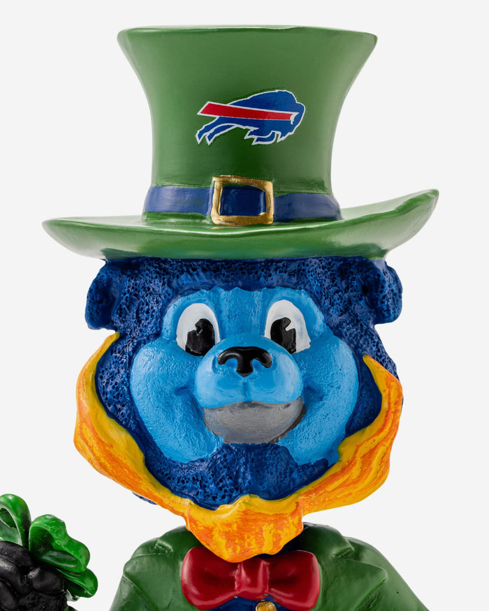 Billy Buffalo Buffalo Bills Bills Saint Patricks Day Mascot Bobblehead FOCO - FOCO.com