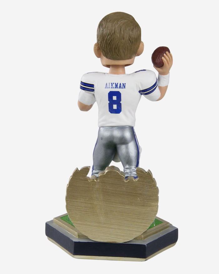 Troy Aikman Dallas Cowboys Super Bowl XXVII MVP 30th Anniversary Bobblehead FOCO - FOCO.com