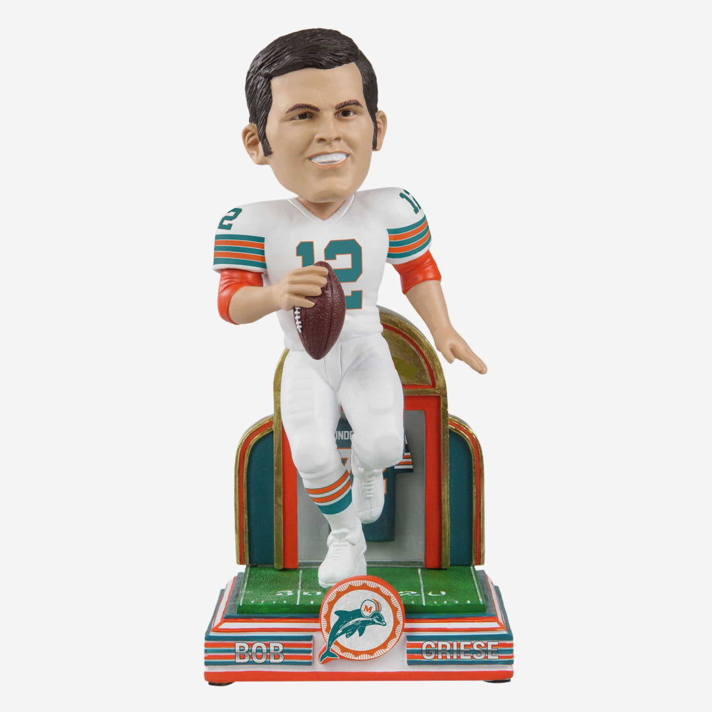 Bob Griese Miami Dolphins 1972 Perfect Season 50th Anniversary Bobblehead FOCO - FOCO.com