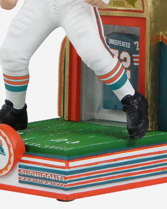 Nick Buoniconti Miami Dolphins 1972 Perfect Season 50th Anniversary Bobblehead FOCO - FOCO.com