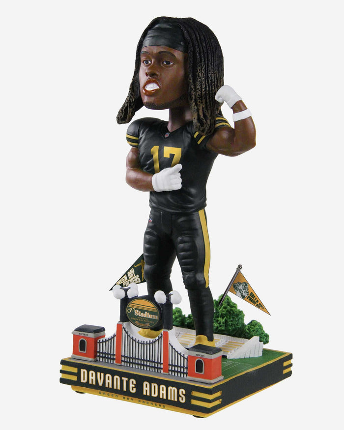 Davante Adams Green Bay Packers 1950 Classic Jersey Bobblehead FOCO - FOCO.com
