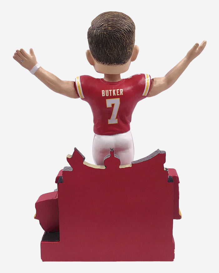 Harrison Butker Kansas City Chiefs Ambassador BBQ Tailgate Bobblehead FOCO - FOCO.com