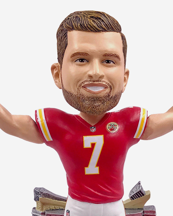 Harrison Butker Kansas City Chiefs Ambassador BBQ Tailgate Bobblehead FOCO - FOCO.com