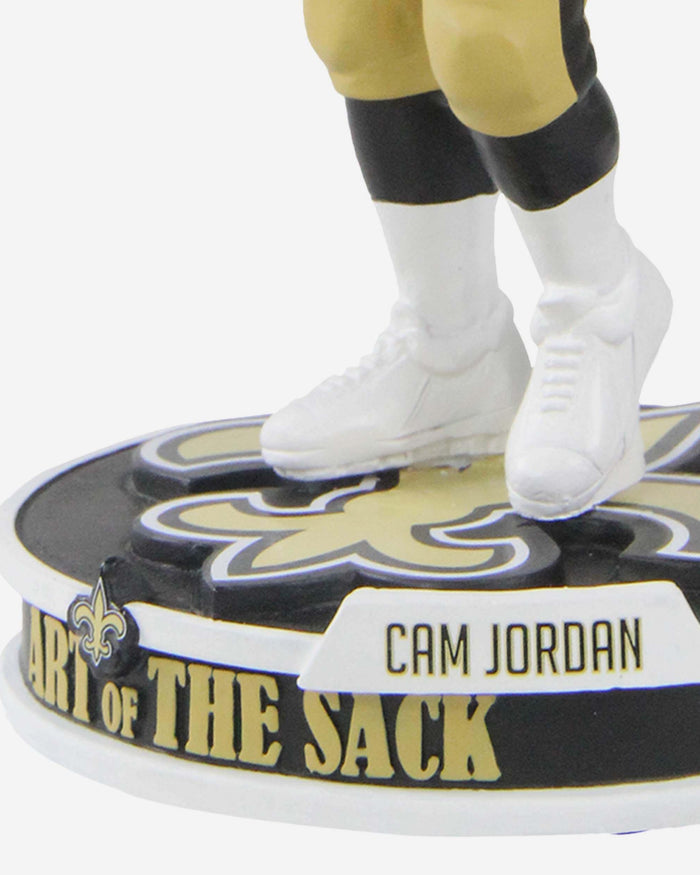 Cam Jordan New Orleans Saints Art Of The Sack Bobblehead FOCO - FOCO.com
