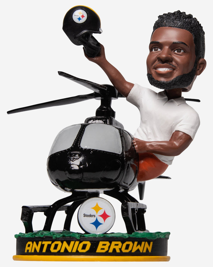 Antonio Brown Pittsburgh Steelers Helicopter Bobblehead FOCO - FOCO.com
