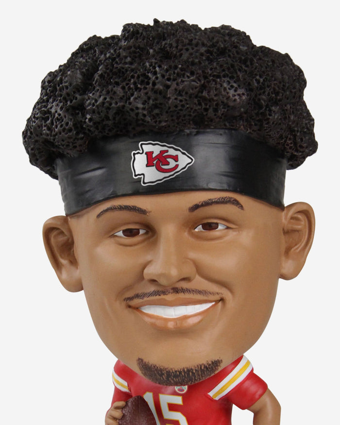 Patrick Mahomes Kansas City Chiefs Action Pose Color Rush Variant Bighead Bobblehead FOCO - FOCO.com