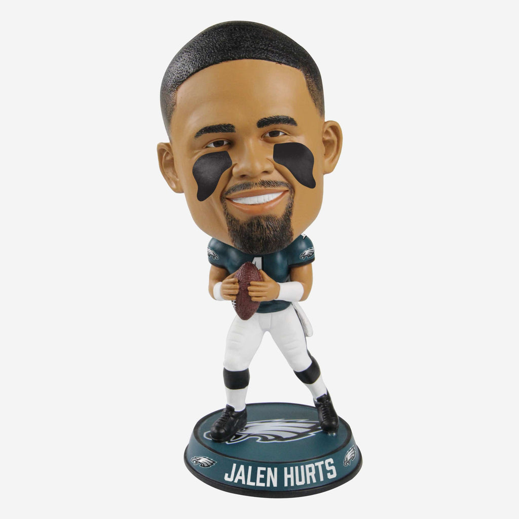 Jalen Hurts Philadelphia Eagles Action Pose Bighead Bobblehead FOCO - FOCO.com