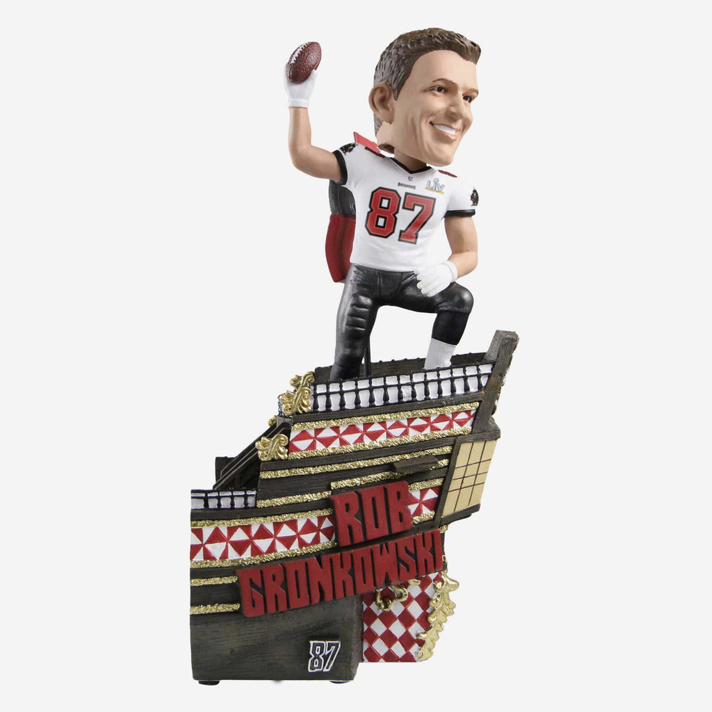 Rob Gronkowski Tampa Bay Buccaneers Super Bowl LV Champions Big 3 Bobblehead FOCO - FOCO.com