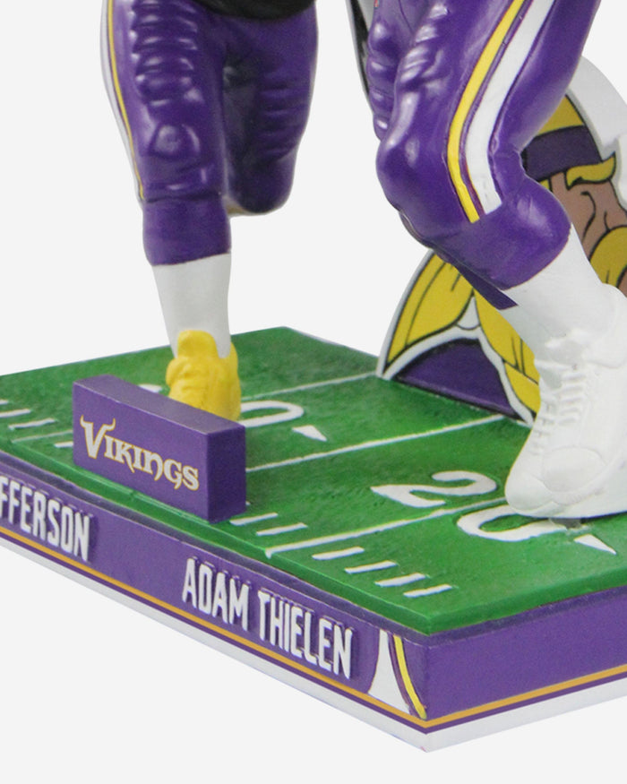 Justin Jefferson & Adam Thielen Minnesota Vikings Bobblemate Dual Bobblehead FOCO - FOCO.com