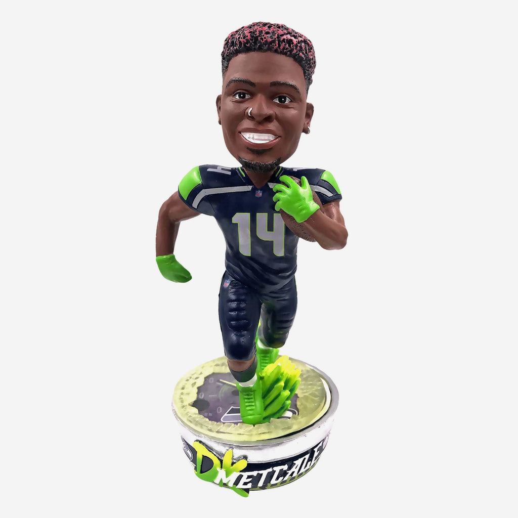 DK Metcalf Seattle Seahawks Speed Chase Bobblehead FOCO - FOCO.com