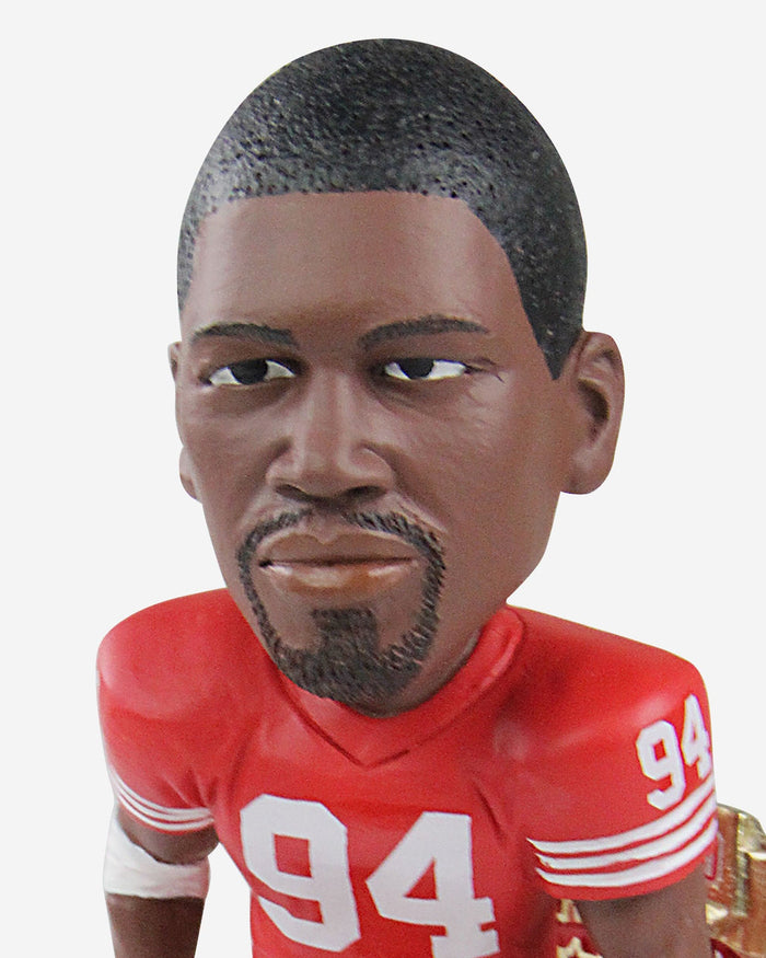 Charles Haley San Francisco 49ers Super Bowl XXIII Champions Commemorative Bobblehead FOCO - FOCO.com