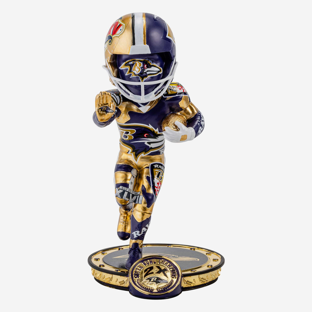 Baltimore Ravens Commemorative Super Bowl Bobblehead FOCO - FOCO.com