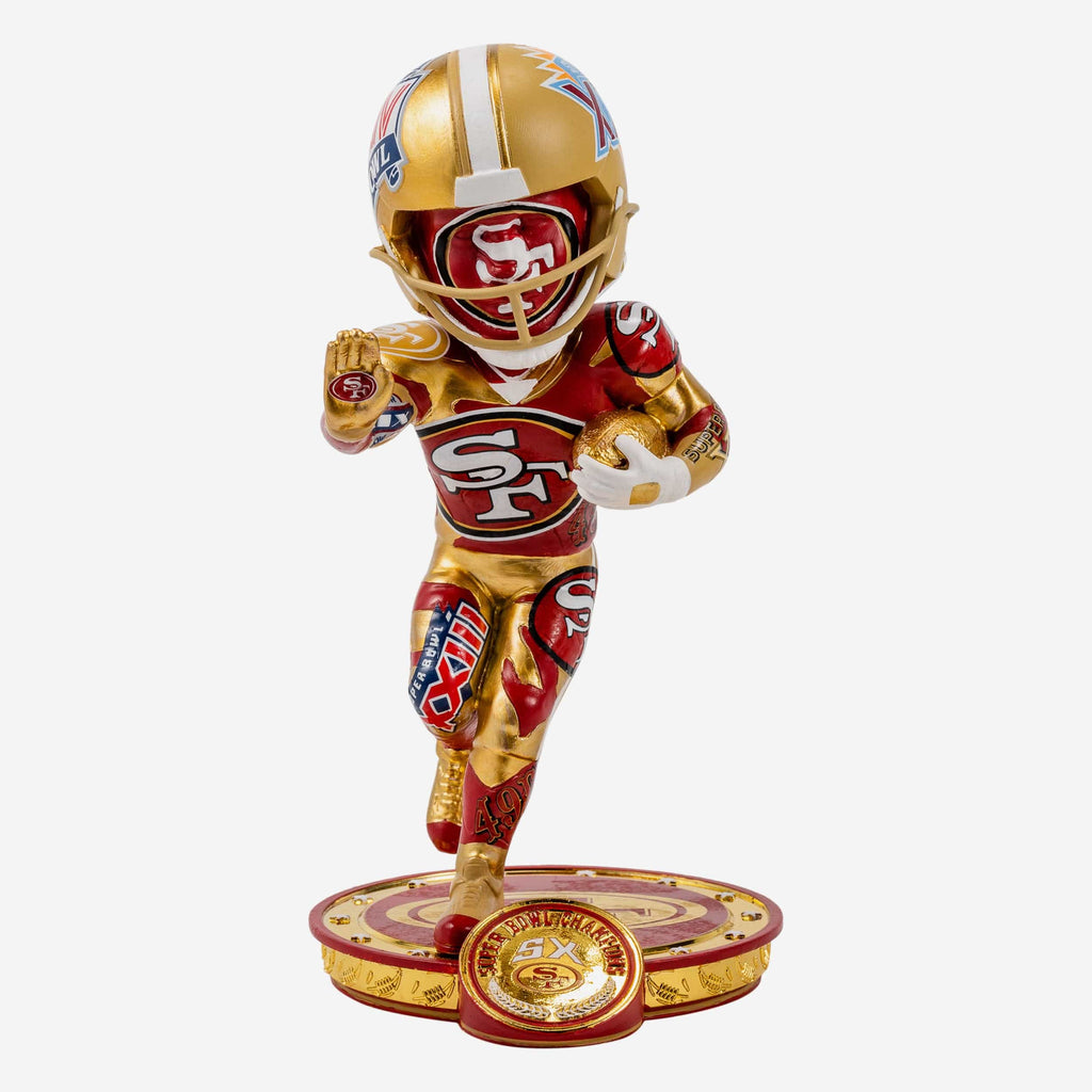 San Francisco 49ers Commemorative Super Bowl Bobblehead FOCO - FOCO.com