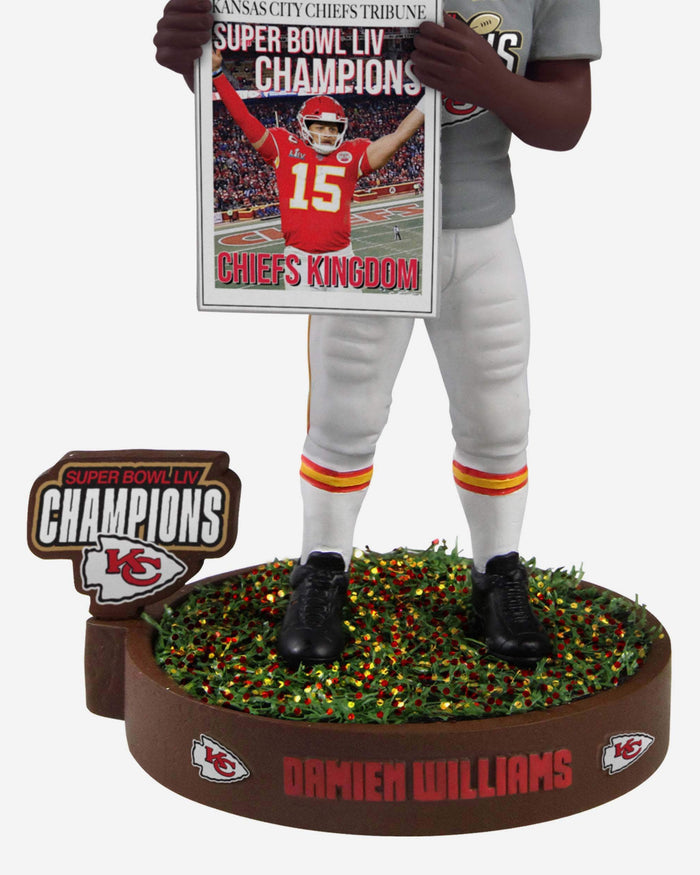 Damien Williams Kansas City Chiefs Celebration Bobblehead FOCO - FOCO.com