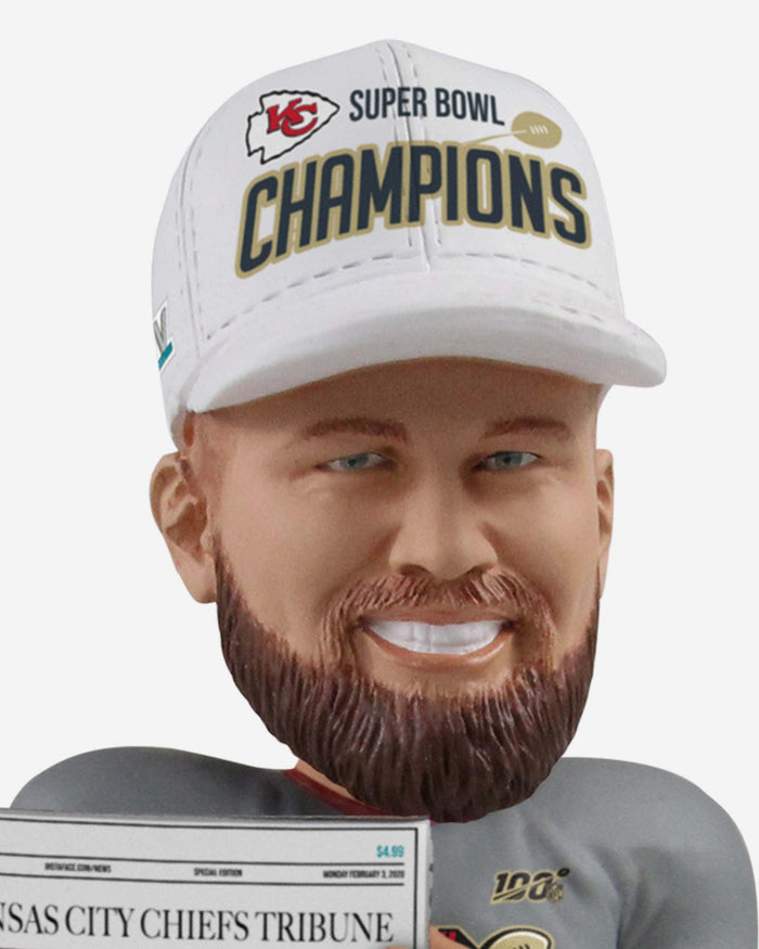 Travis Kelce Kansas City Chiefs Celebration Bobblehead FOCO - FOCO.com