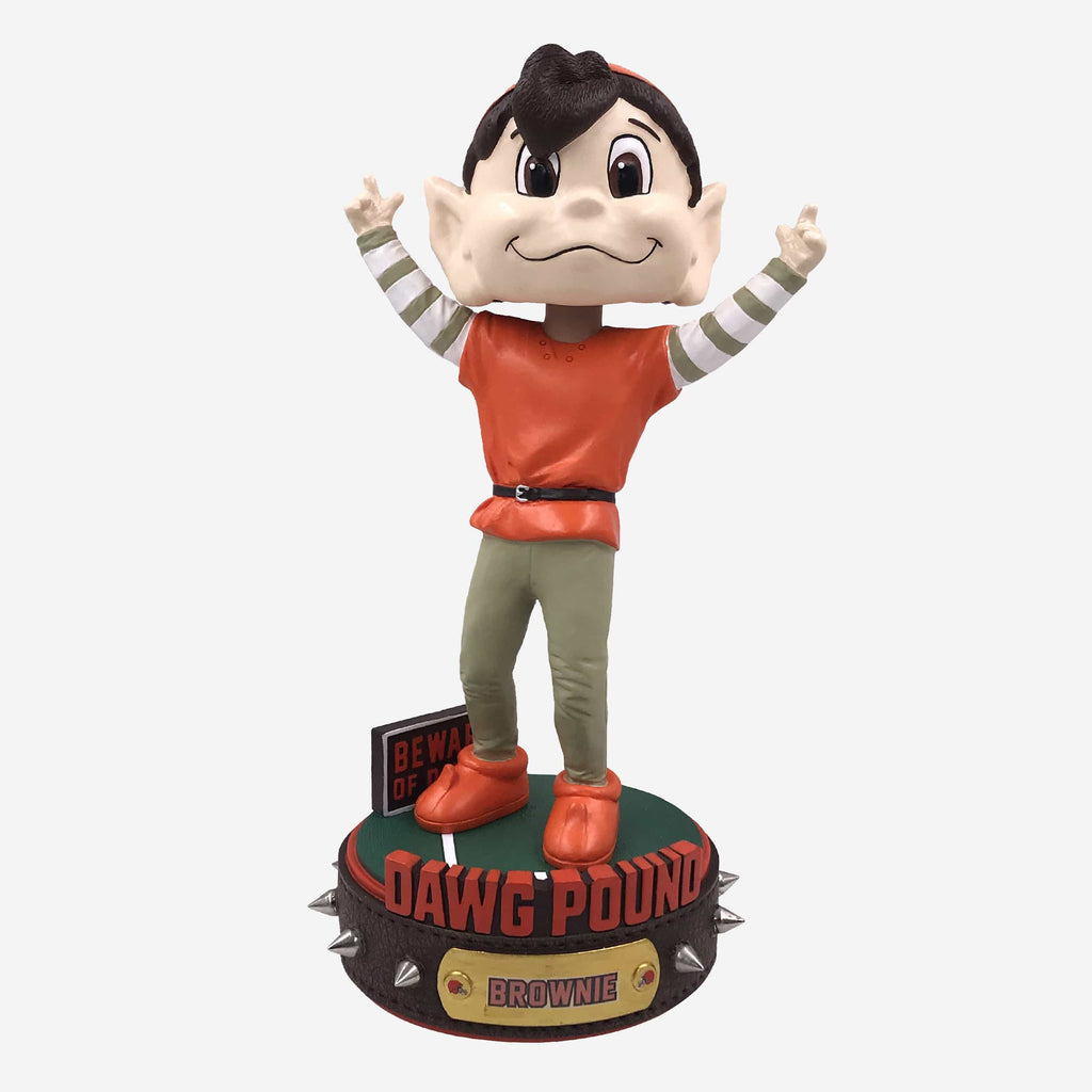 Brownie Cleveland Browns Dawg Pound Series Bobblehead FOCO - FOCO.com