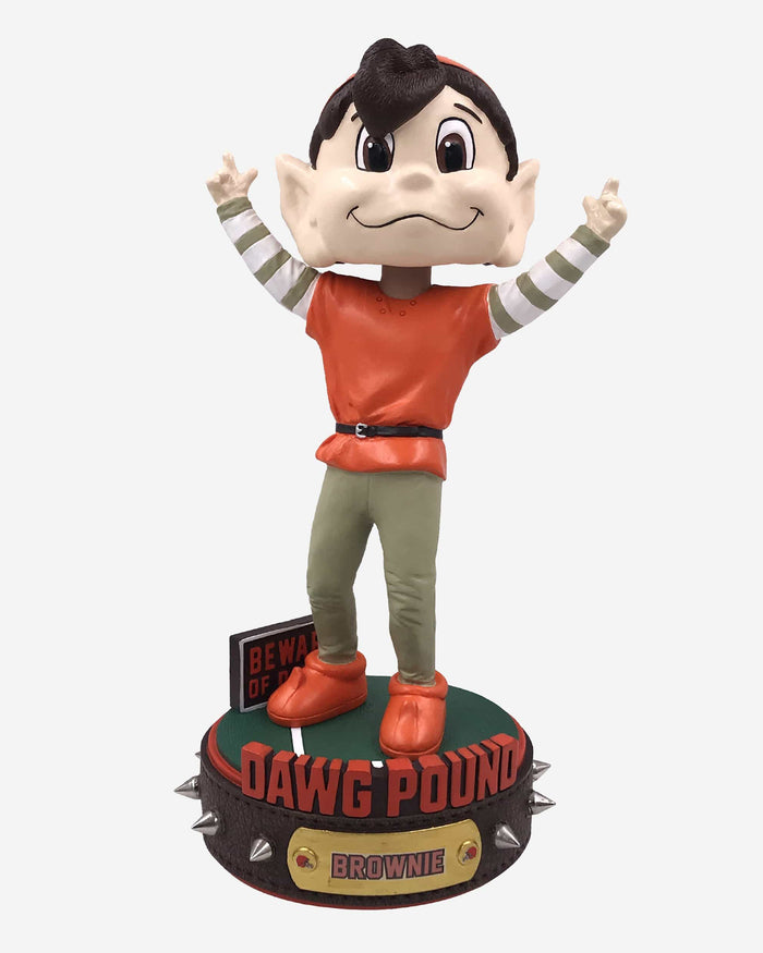 Brownie Cleveland Browns Dawg Pound Series Bobblehead FOCO - FOCO.com