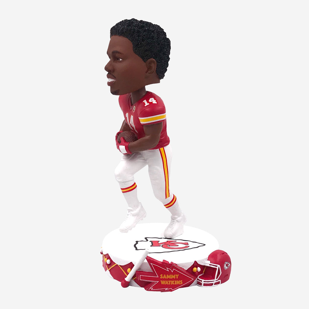 Sammy Watkins Kansas City Chiefs Drum Base Bobblehead FOCO - FOCO.com