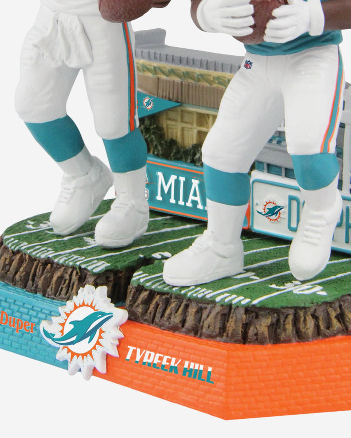 Mark Duper & Tyreek Hill Miami Dolphins Then And Now Bobblehead FOCO - FOCO.com