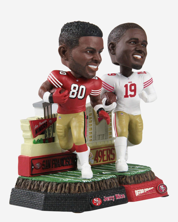 Jerry Rice & Deebo Samuel San Francisco 49ers Then And Now Bobblehead FOCO - FOCO.com