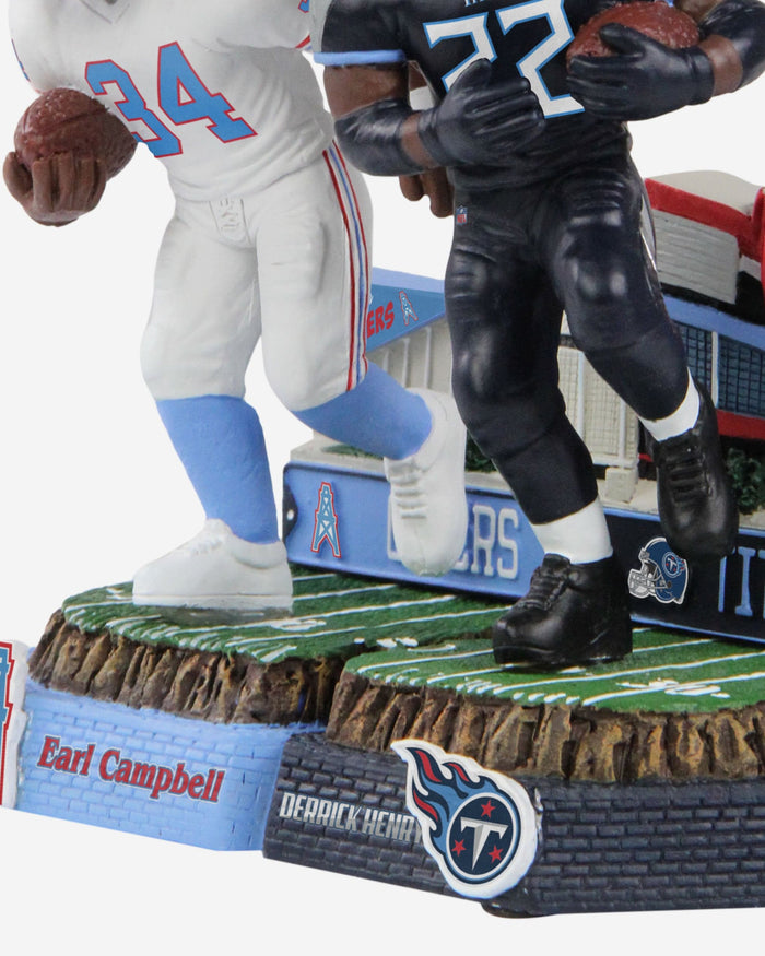 Earl Campbell & Derrick Henry Tennessee Titans Then And Now Bobblehead FOCO - FOCO.com