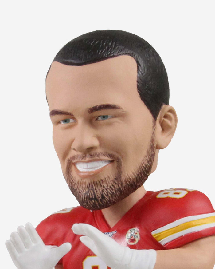 Patrick Mahomes & Travis Kelce Kansas City Chiefs Dual Passing Bobblehead FOCO - FOCO.com