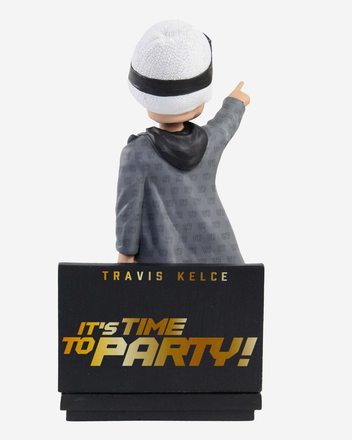 Travis Kelce Kansas City Chiefs Championship Belt Bobblehead FOCO - FOCO.com