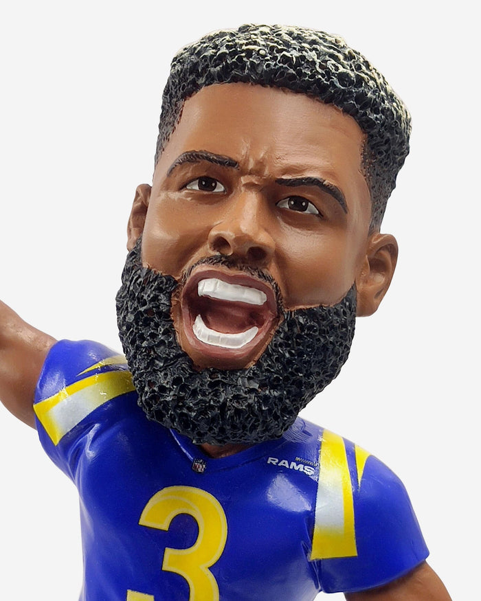 Odell Beckham Jr Los Angeles Rams Flying High Bobblehead FOCO - FOCO.com