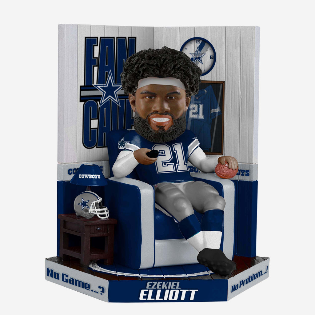 Ezekiel Elliott Dallas Cowboys Fancave Bobblehead FOCO - FOCO.com
